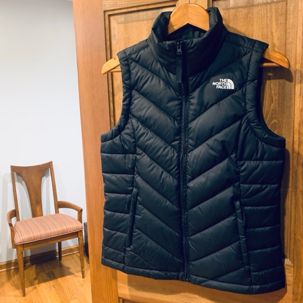 The North Face Black Puffer Vest